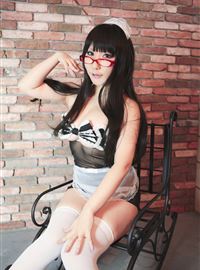 [Cosplay] big breasted sister glasses sister silk stockings picture(2)